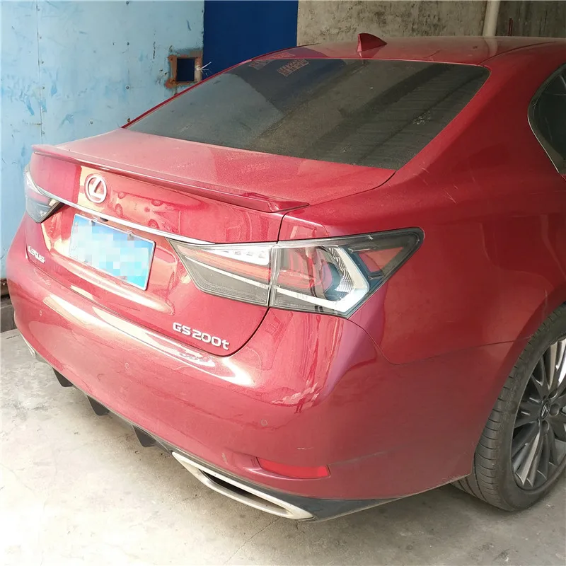 Спойлер для Lexus GS250 GS350 GS450 материал ABS заднее крыло автомобиля цвет праймера