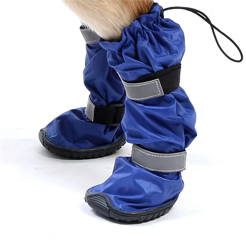 

Pet Shoes Dog Shoes Dog Shoes Sub Waterproof and Snow Defense Pet Shoes Medium and Large Dog Shoes Universal Rain Boots