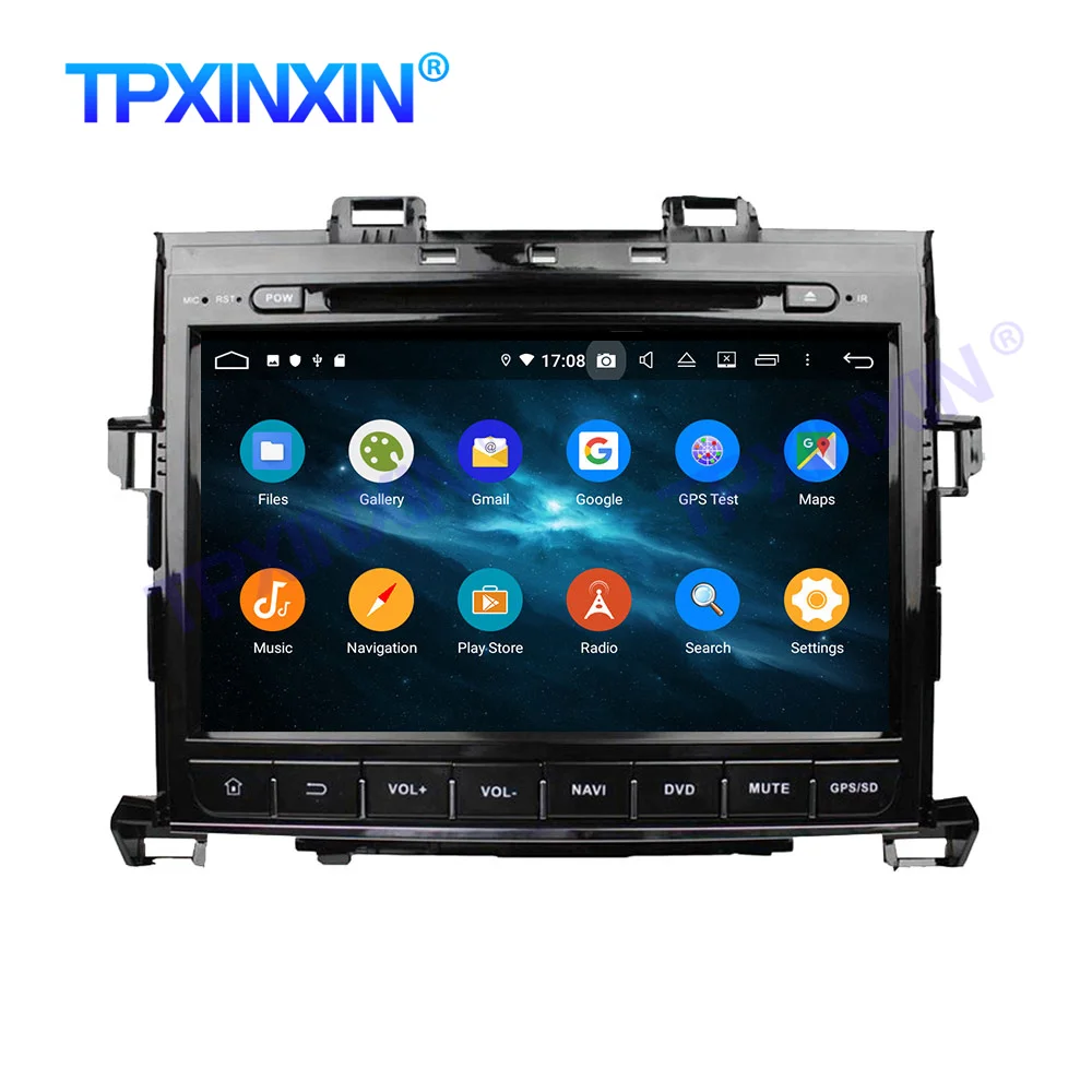 Android 10 0 PX6 4G + 128G для Toyota Alphard 2007-2013 Carplay DSP мультимедийный рекордер GPS навигатор