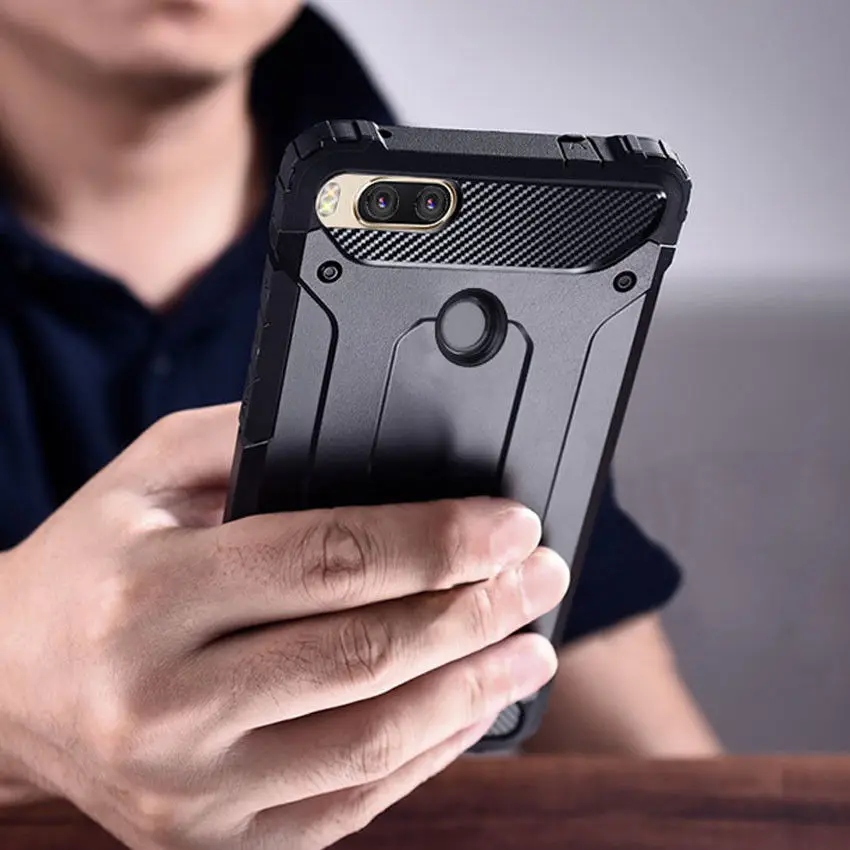 Противоударный бронированный чехол для Xiaomi Mi 6 Plus 6X 5X A1 5S Mix2S Max2 Redmi Note 5 5A 4 4X 3 6A 4A 3S S2
