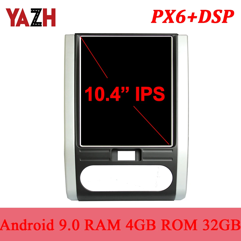Автомобильная головка YAZH Android 9 0 для NISSAN X-trail/Qashqai 2005-2014 с Bluetooth 5 DSP 13 6 &quotIPS Авто GPS