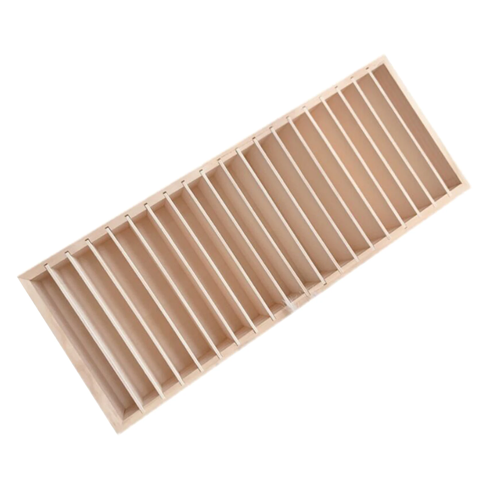 

20 Slot Jewelry Display Rack Save Space Hairband Box Large Capacity Free Standing Multifunctional Home Earring Bracelet Bedroom