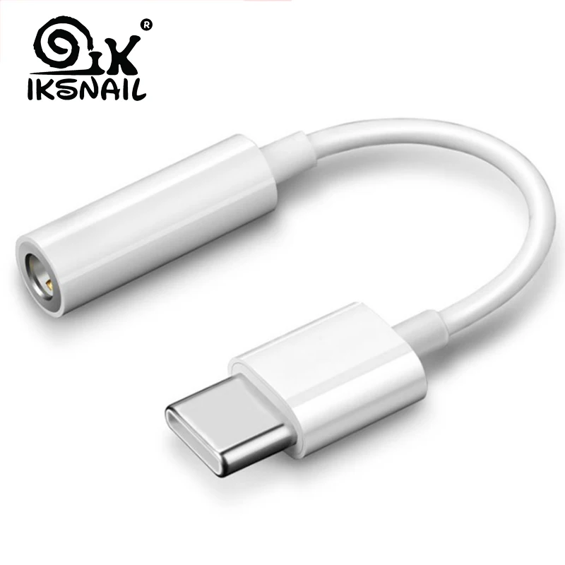 Адаптер для наушников IKSNAIL USB Type-C на 3 5 мм | Мобильные телефоны и аксессуары