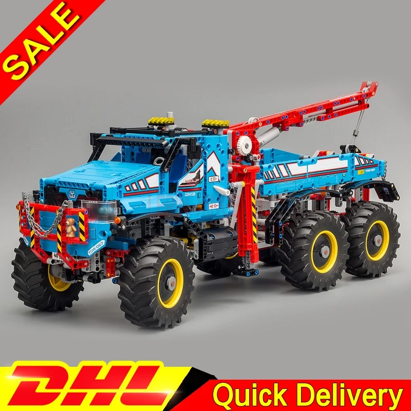 LP 20056 Technic наборы The Ultimate All Terrain 6X6 Дистанционное управление грузовик набор