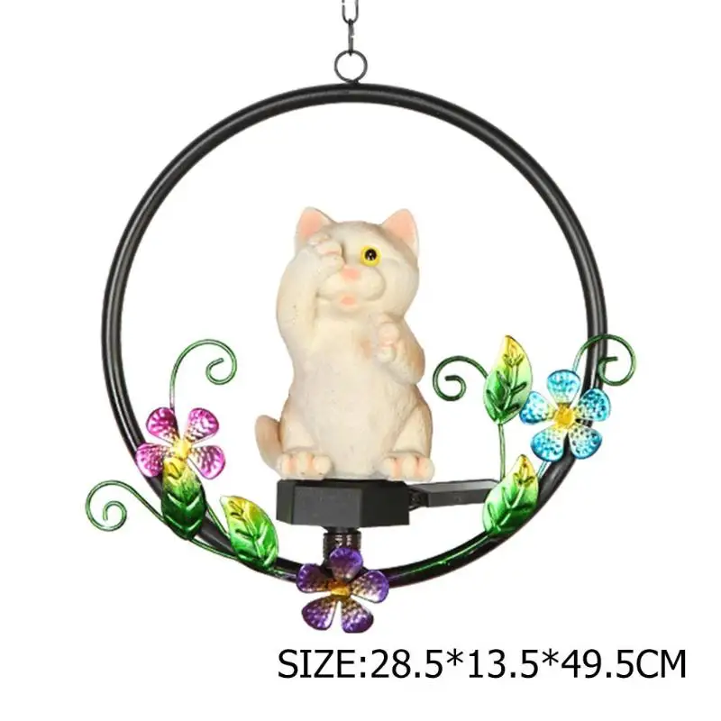 Прочный светодиодный светильник на солнечной батарее декоративный