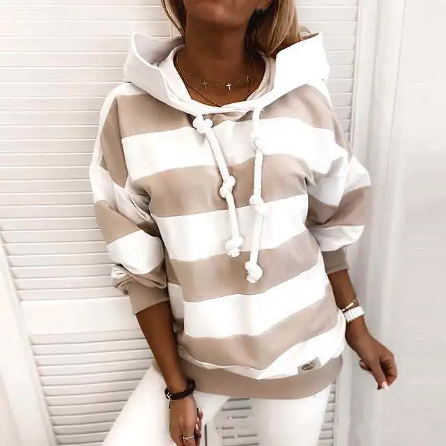

Female Hoodies Spring Lacing Office Lady Pullovers Letter Printed Hoodie Black Gray 2021 Women Autumn Casual Sweatshirts