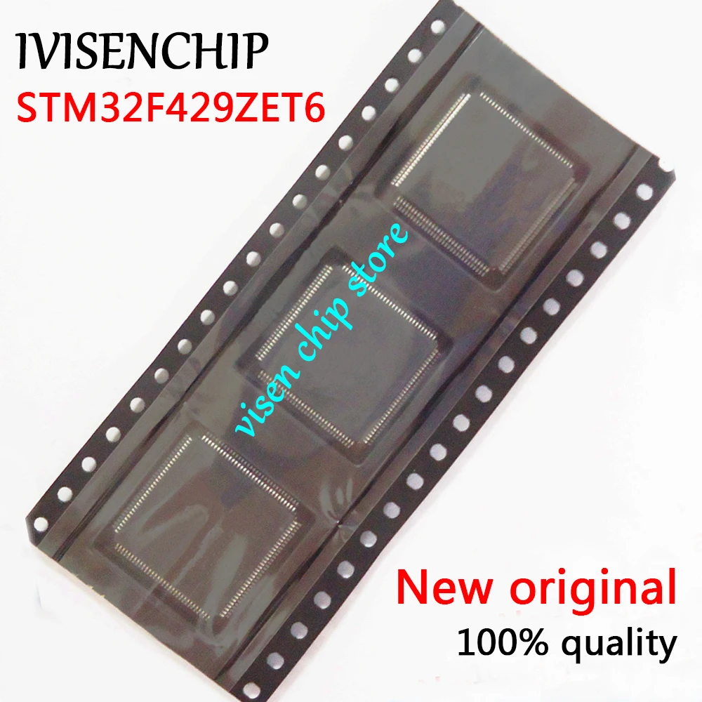 

5pcs STM32F429ZET6 32F429ZET6 STM32F429 ZET6 LQFP-144