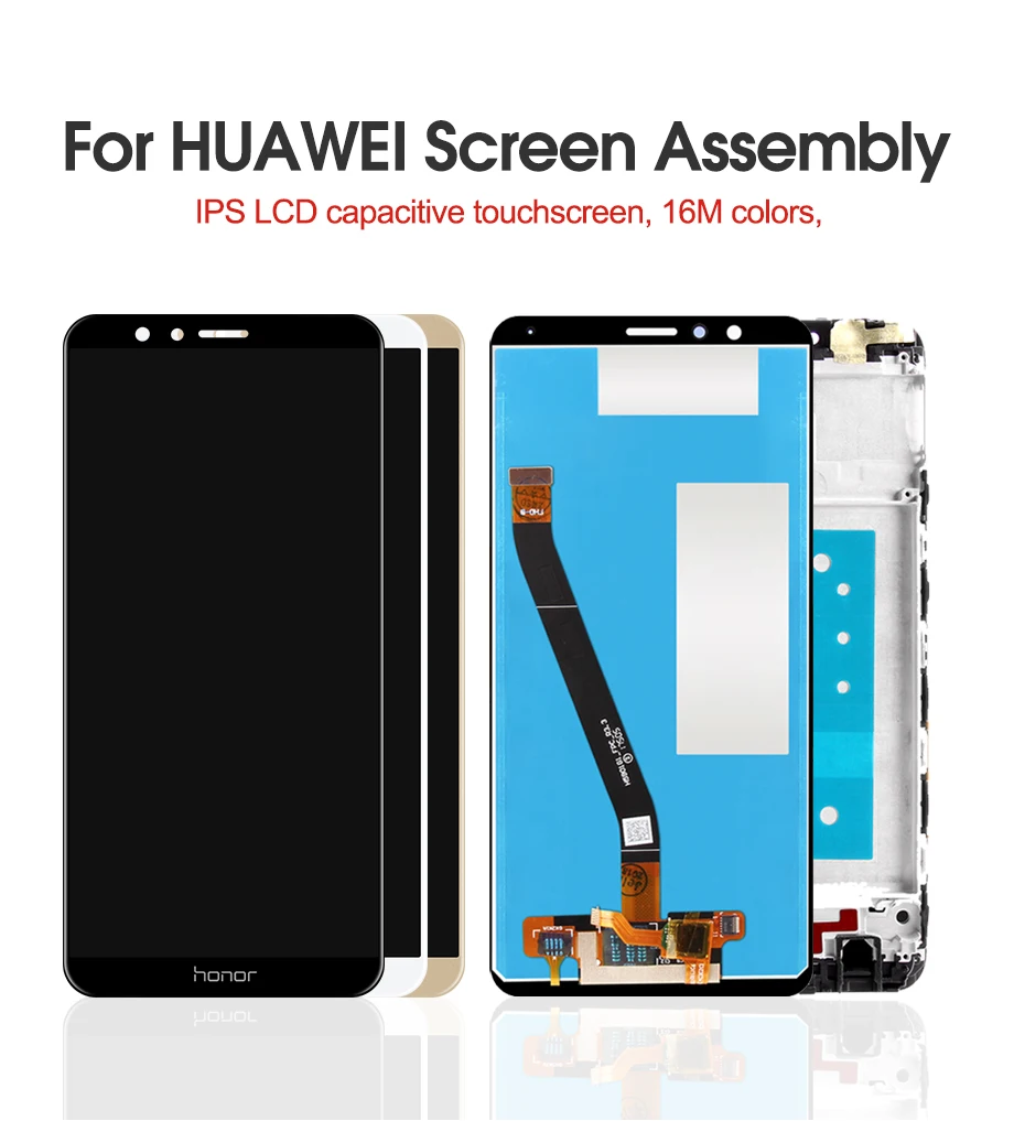 Для 5,9" huawei Honor 7X ЖК-дисплей+ сенсорный экран панель дигитайзер сборка Замена для Honor 7 X дисплей