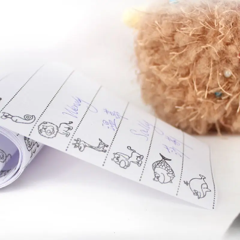 100 шт. тканые ярлыки для школьной одежды | Дом и сад