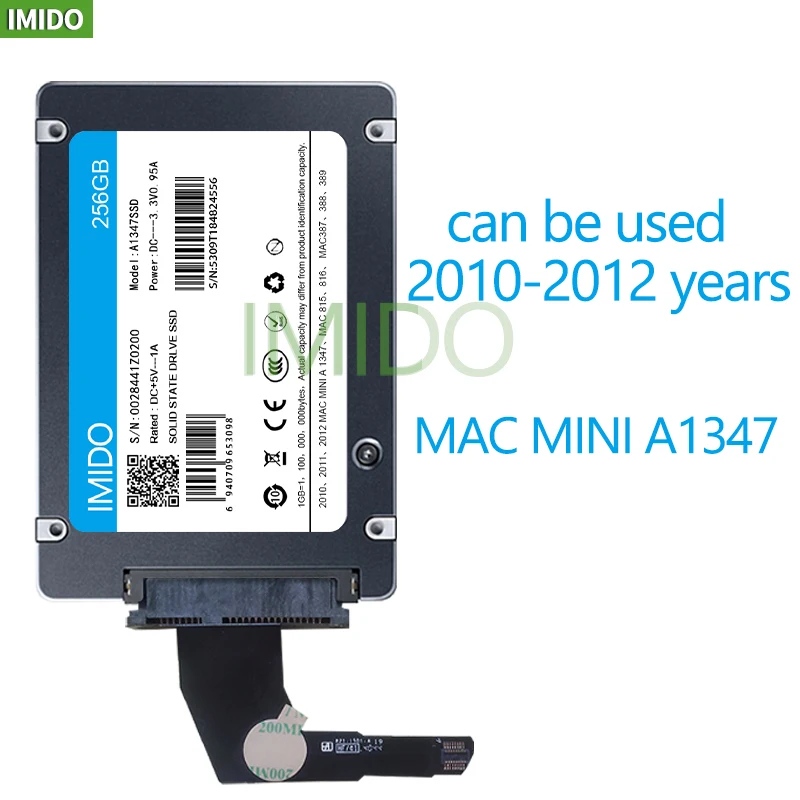 Новинка 128 ГБ 256 512 1 ТБ 2 SSD для Mac 2012 Mini A1347 с преобразователем plus инструмент