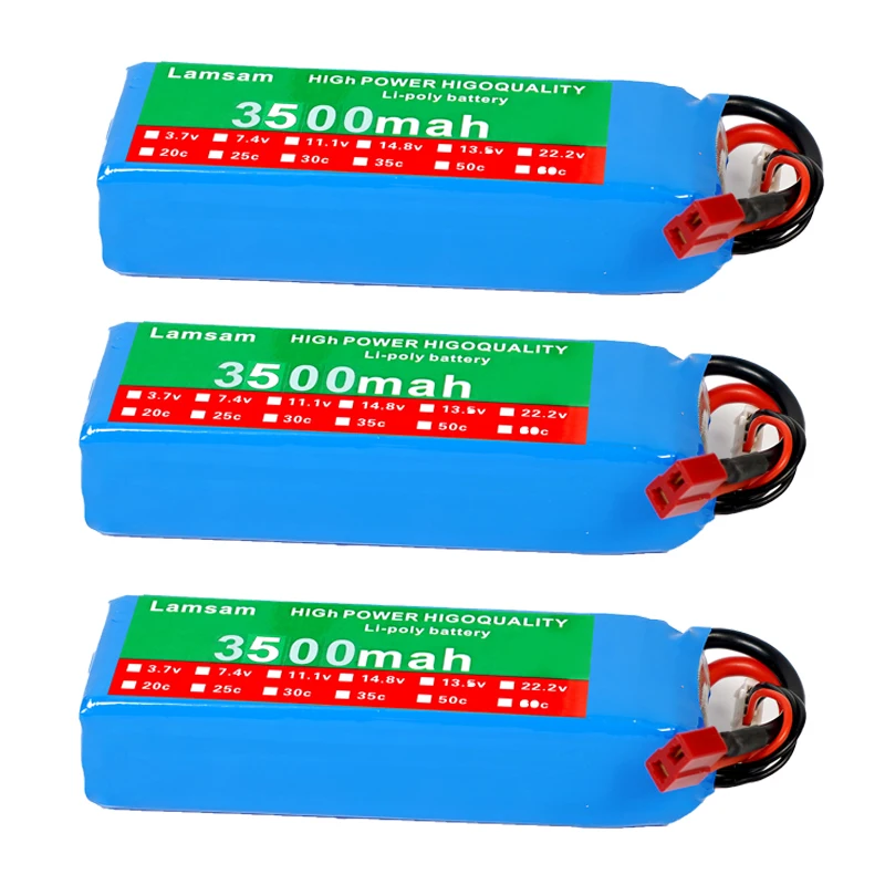 Lamsam Модернизированный 7 4 В 3500 мАч Wltoys 144001 автомобиль RC грузовик запасные части