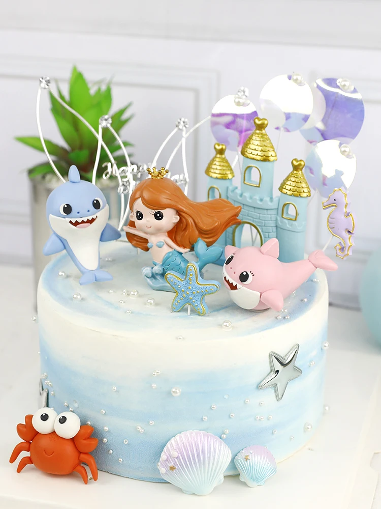 Детские украшения для дня рождения товары подводного мира сделай сам акриловая