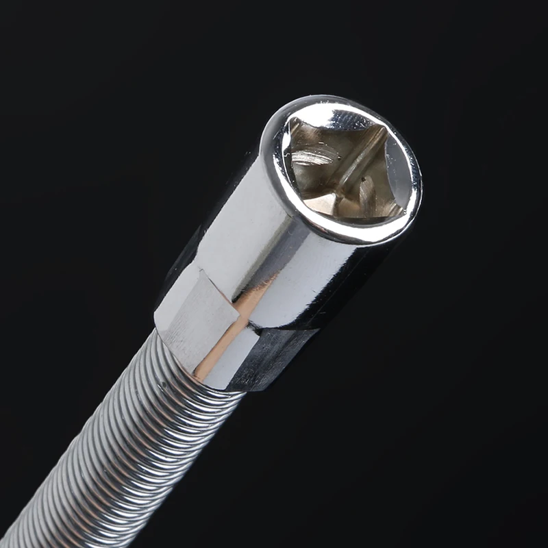 

6/8/10/12" 3/8" 1/4" Hex Flexible Hose Screwdriver Extension Bit Adapter W0YF