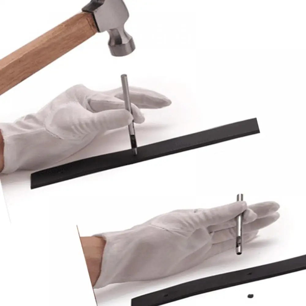 1 шт. бытовой дырокол для ремня 3 размера прочные стальные Кожевенные дыроколы