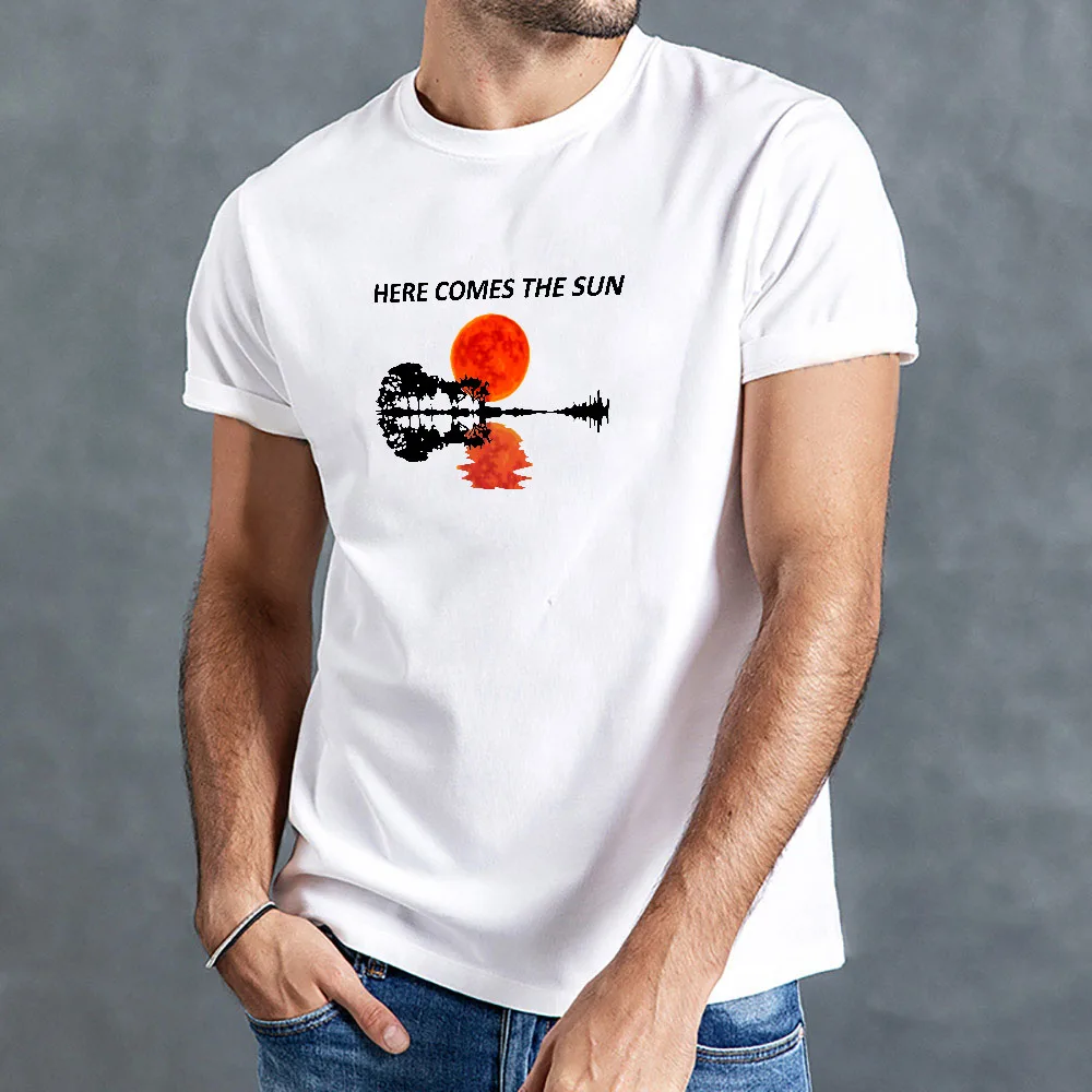 Мужская футболка с коротким рукавом летняя повседневная круглым вырезом и