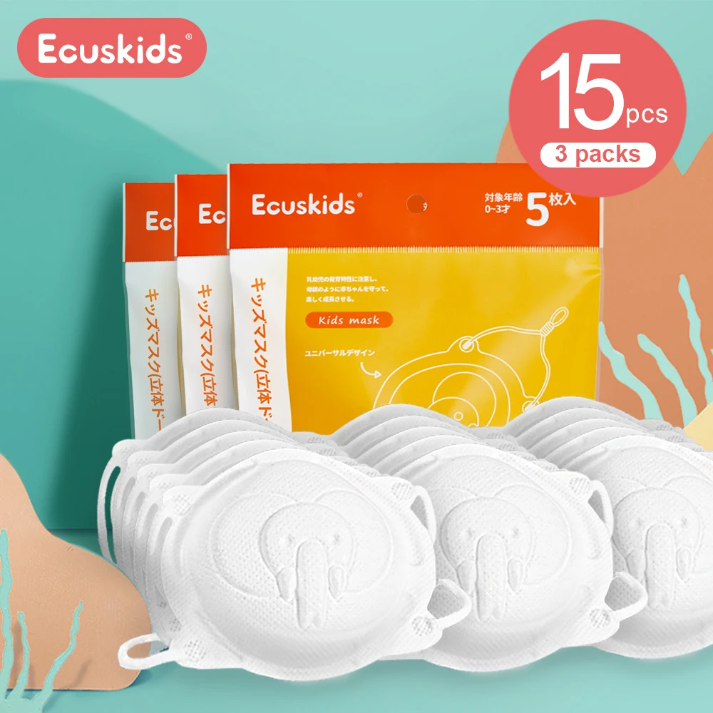 Япония импортировала подлинные новые детские маски Ecuskids трехслойные