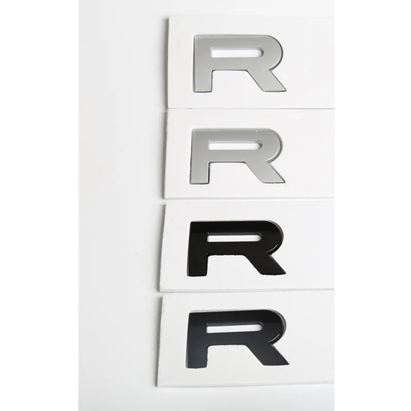 

Car Styling Hood Trunk Logo Badge Sticker For Range Rover Sport Evoque DISCOVERY ABS Letters Emblem Accessories Glossy Black