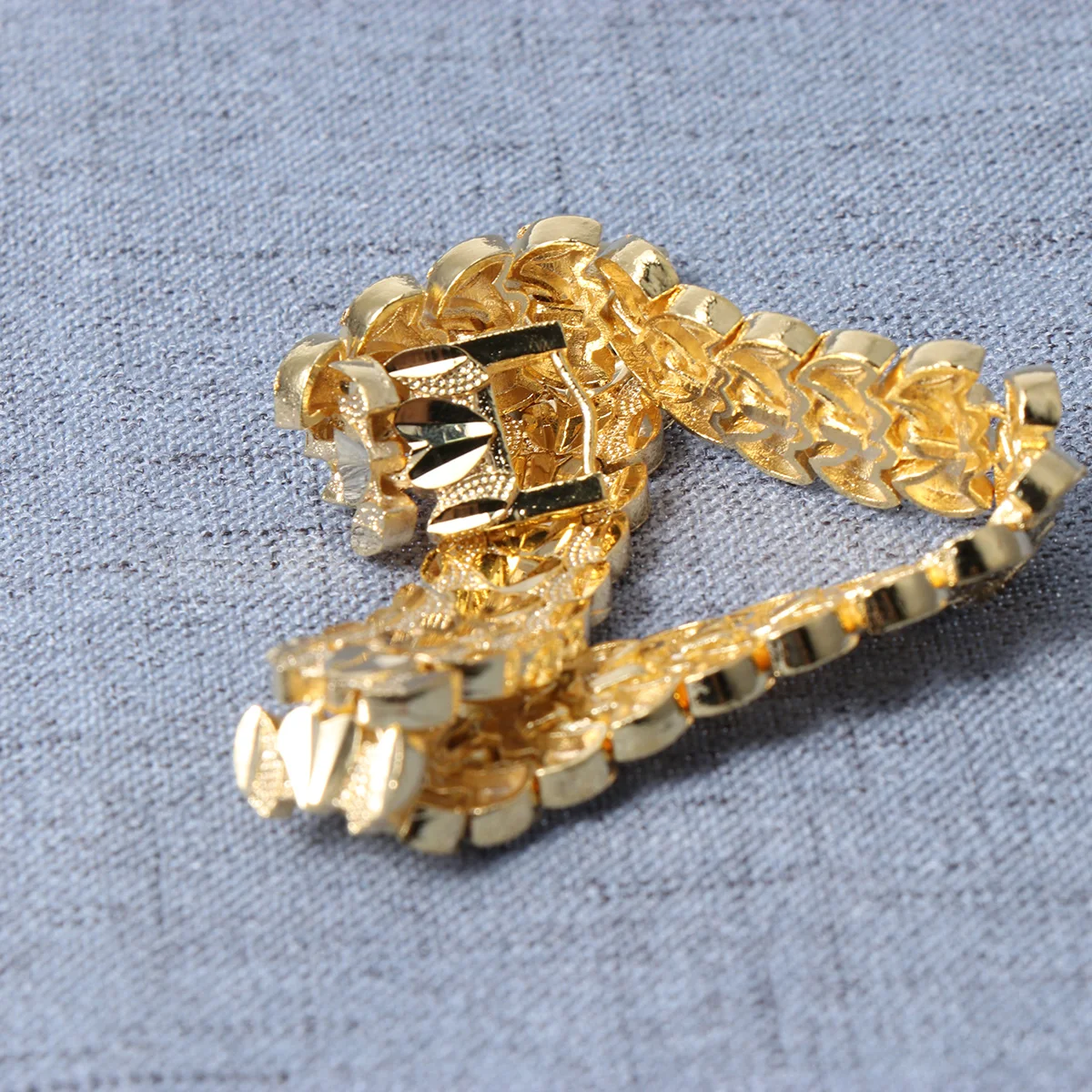 1 шт. медный золотой браслет Золотая пряжка с покрытием прочный мужской ювелирные