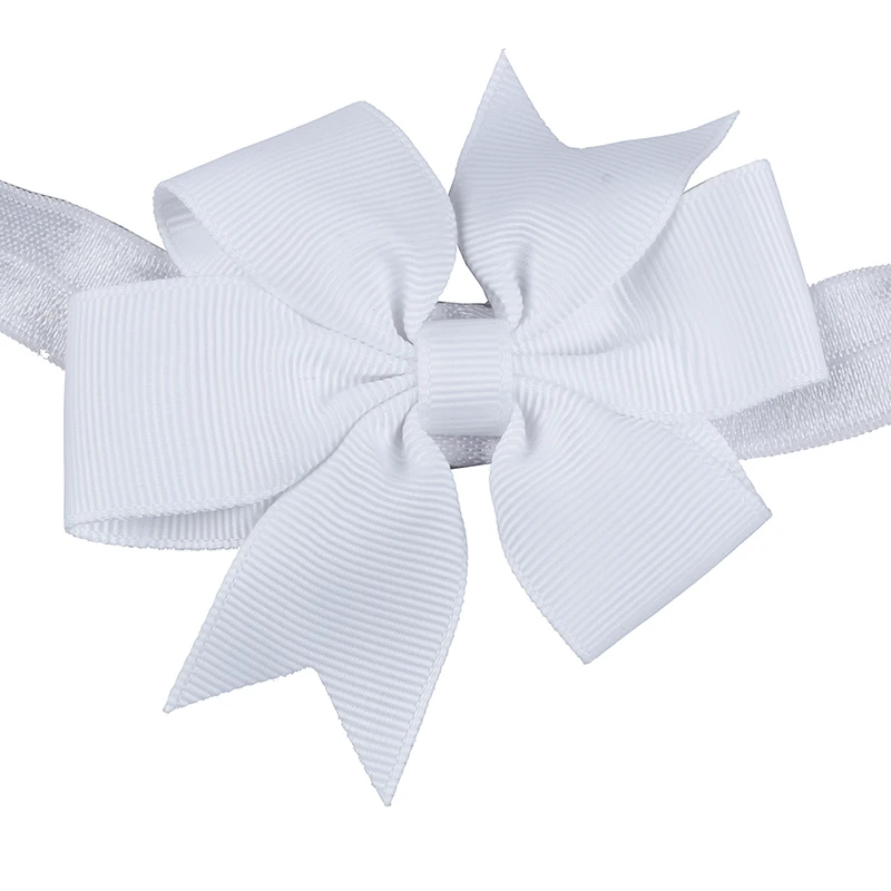 

Baby Girls Headwear Bow Band white