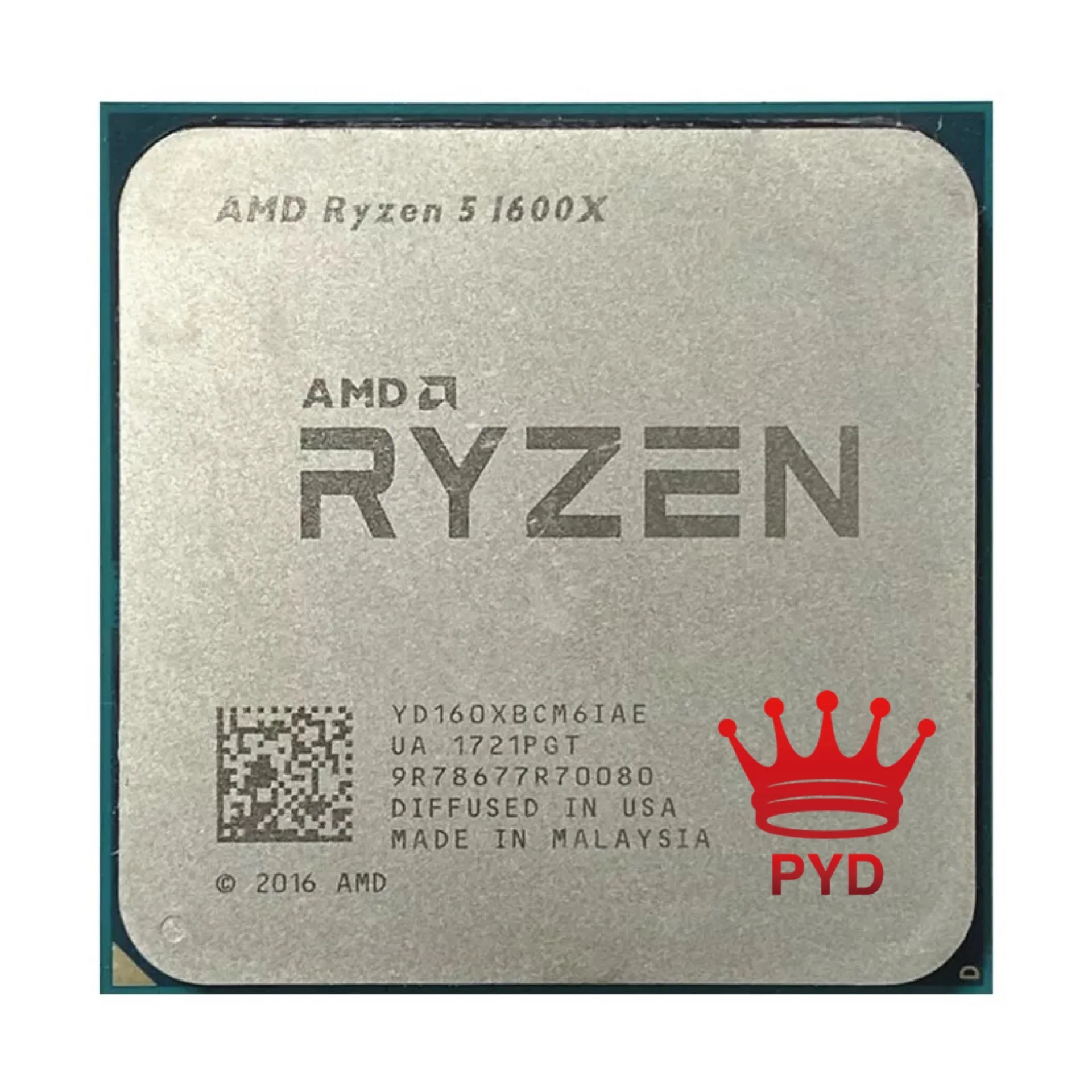 AMD Ryzen 5 1600X R5 3 6 ГГц шестиядерный двенадцать нить Процессор процессор 95 Вт L3 = 16M