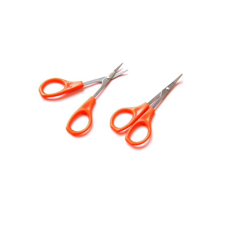 1 шт. ножницы для макияжа нержавеющая сталь бровей ресниц носа обрезка волос