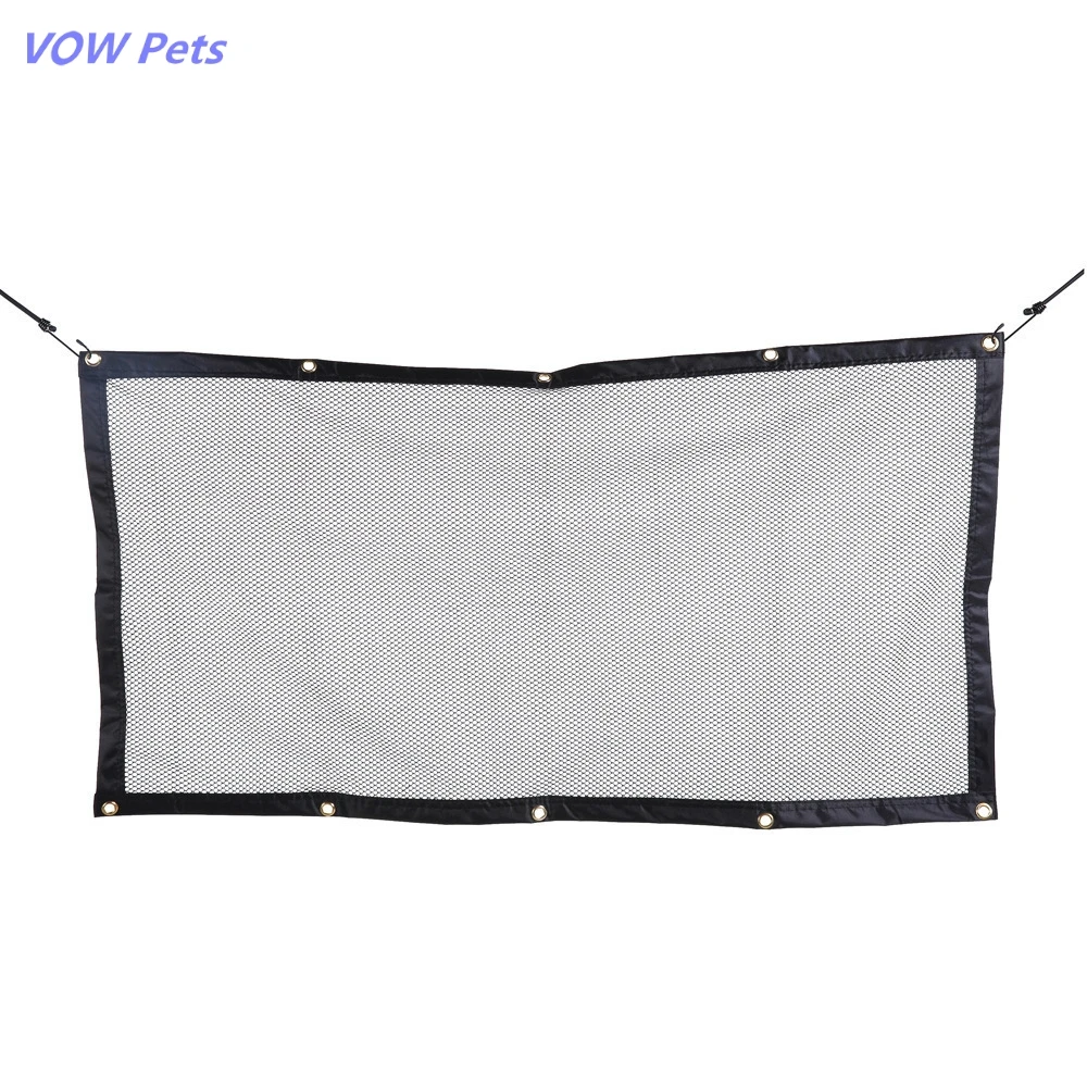 

VOW Pets Cross-border Automotive Pet Cars Back Seat Police Car Pet Fence Fence Prevent Scratching The Back Mesh Barrier Popular