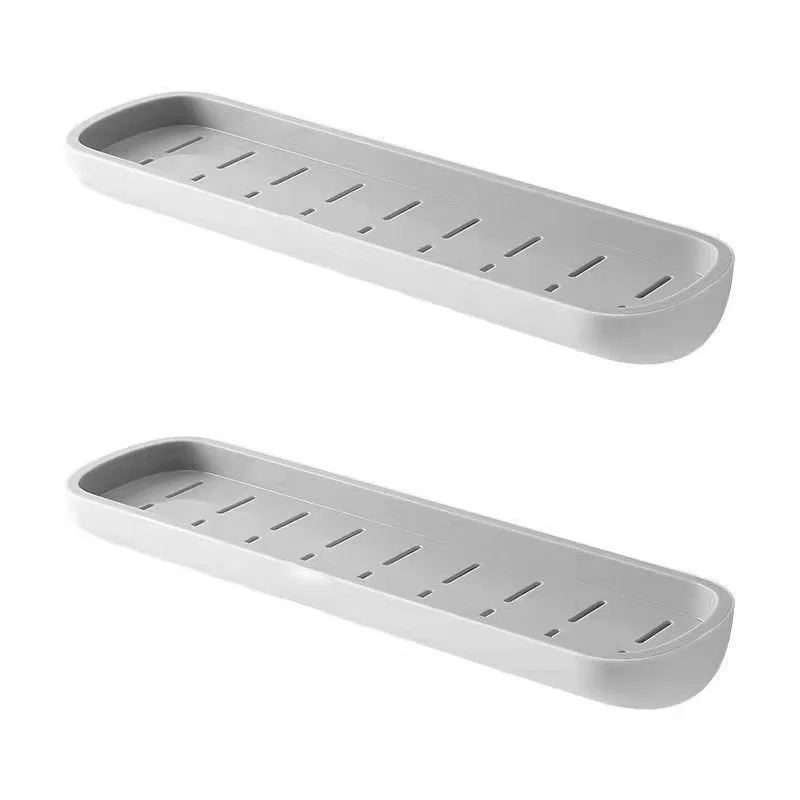 

Wall-mounted Bathroom Shelf Toilet Storage Rack Lotions Storage Kitchen Organizer For Bathroom Organization Accessories
