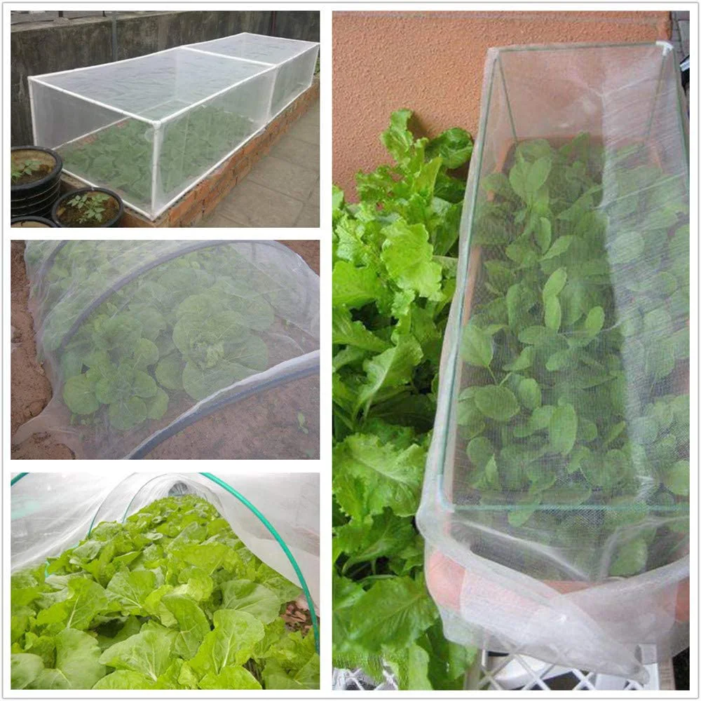 

Bug Insect Bird Pest Garden Barrier Netting Protection Plant Mesh Net Cover for Fruits Flower Plants Vegetable Crops