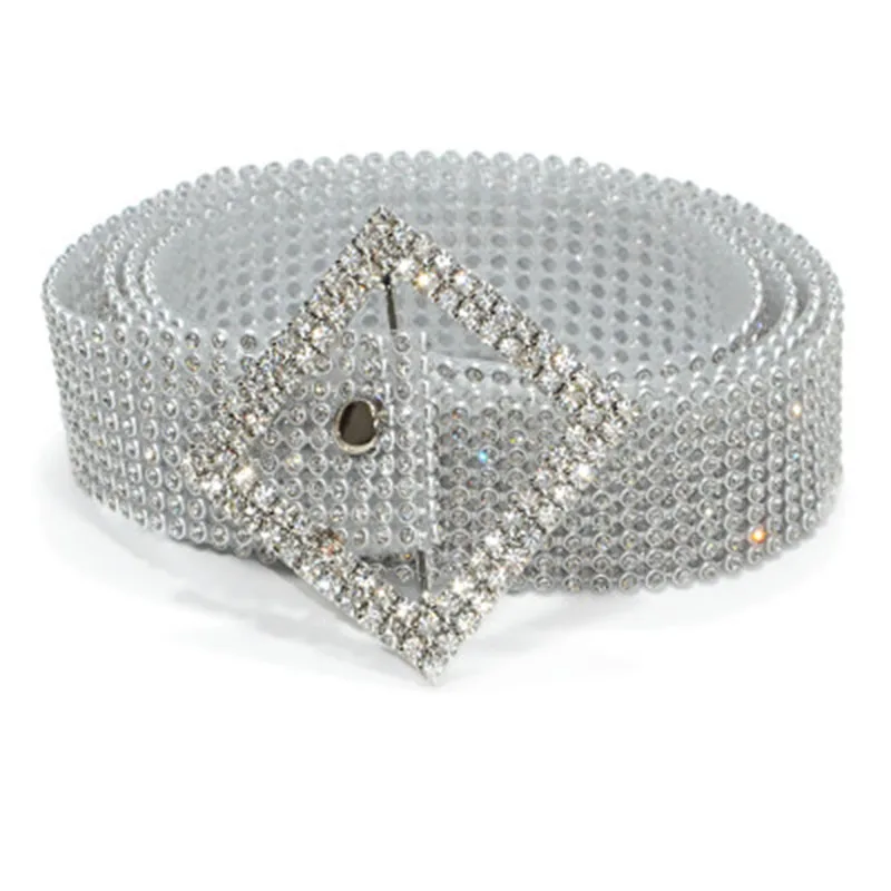 Женские серебряные Полный Стразы со стразами идеально сочетаются с нарядным