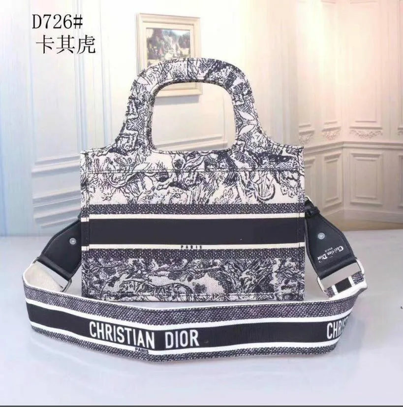 

With Logo Autumn and Winter Female Big Bag Simple Fashion Casual Canvas One-Shoulder Portable Shopping Bag Large Capacity