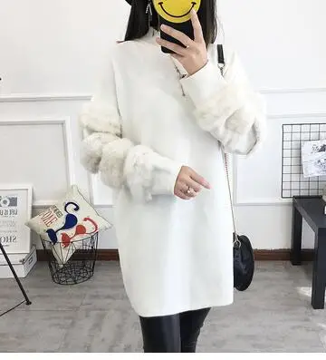 

2020 new arrival Women Sweaters and Pullovers Casual Oversized Sweater Christmas Winter Sleeve Pull Femme knitted jumpers Xnxee
