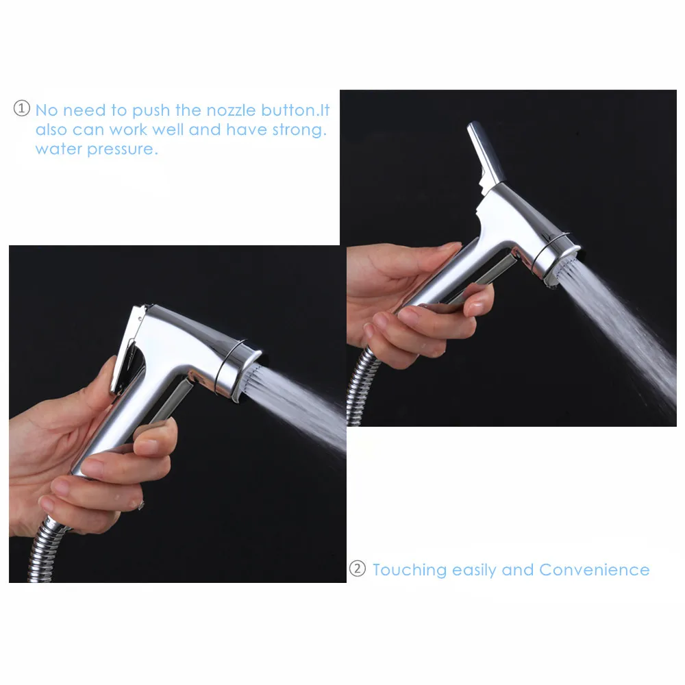 ROLYA ручной спрей для биде высокого давления воды ABS пластик маленький душ ванной