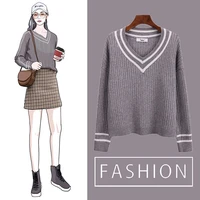 cheap wholesale 2021 spring autumn winter new fashion casual warm nice women pull over sweater woman female ol vy1560