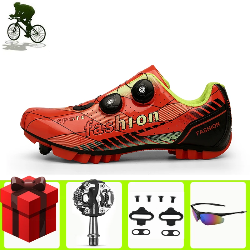 

New Sapatilha Ciclismo Mtb Cycling Shoes Men Breathable Racing Mountain Bike Self-Locking Professional Bicycle bicicleta