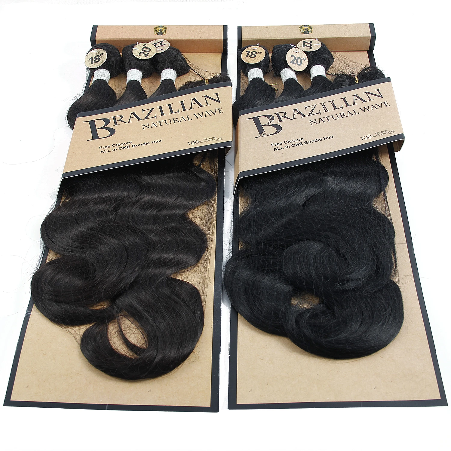 Высокая температура Синтетические волосы плетение 18-20-22 дюймов Avaiable тела волна