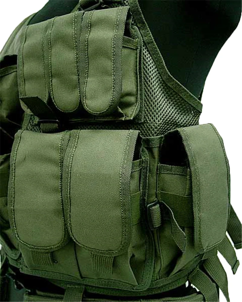 Тактический Жилет MOLLE нейлоновый жилет для боевых действий пейнтбола страйкбола