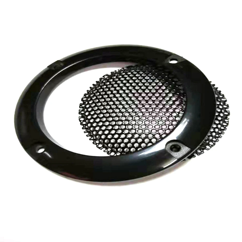 Комплект из 2 предметов дюйма 65 мм Хром Серебристый динамик решетка круг с