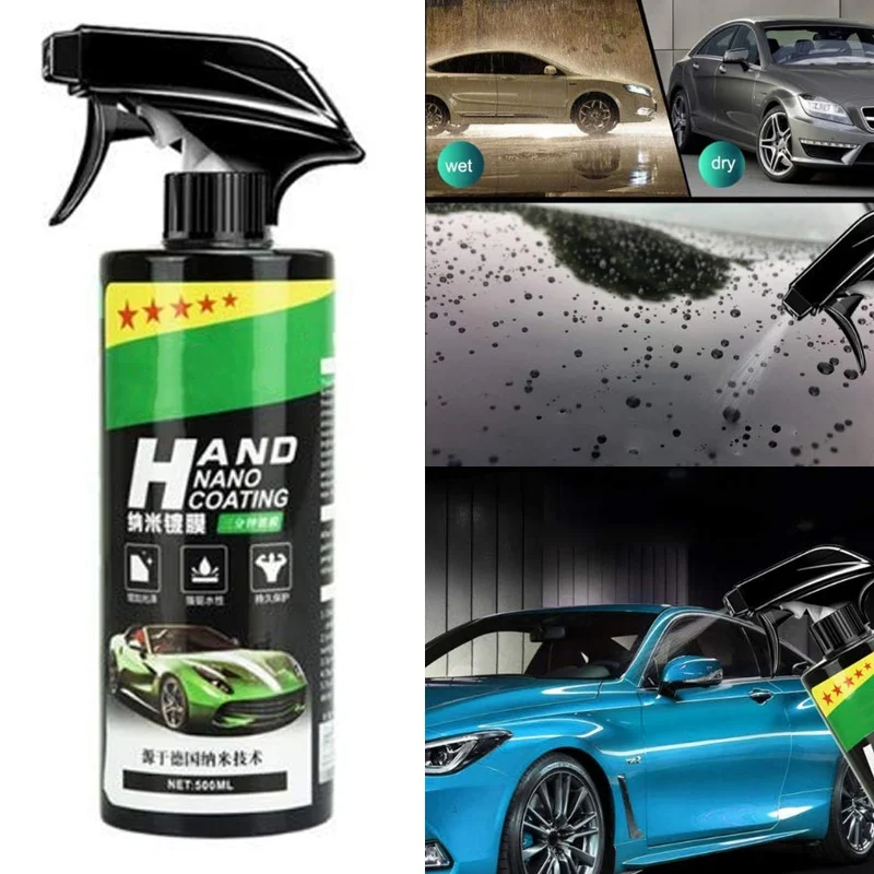 Спрей керамическое покрытие для автомобиля герметик репеллент нано стекло