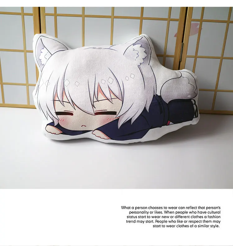 Kamisama love Подушка Игрушка Аниме Tomoe короткие плюшевые мягкие милые лисы кукла Двусторонняя наволочка 30x50 см для подарка