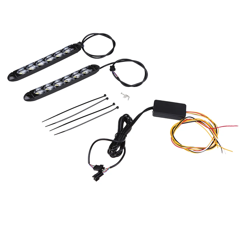 Автомобильный сигнал поворота POSSBAY Белый/янтарный/Ледяной Синий/Красный