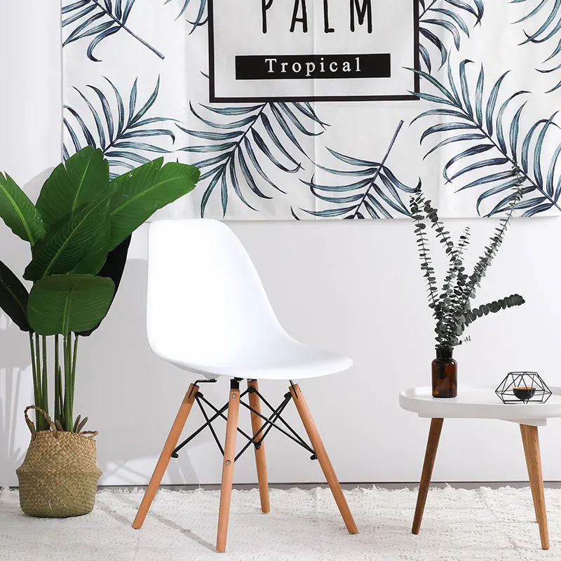 Стул диаметром 1 шт. современный минималистичный обеденный стул в скандинавском