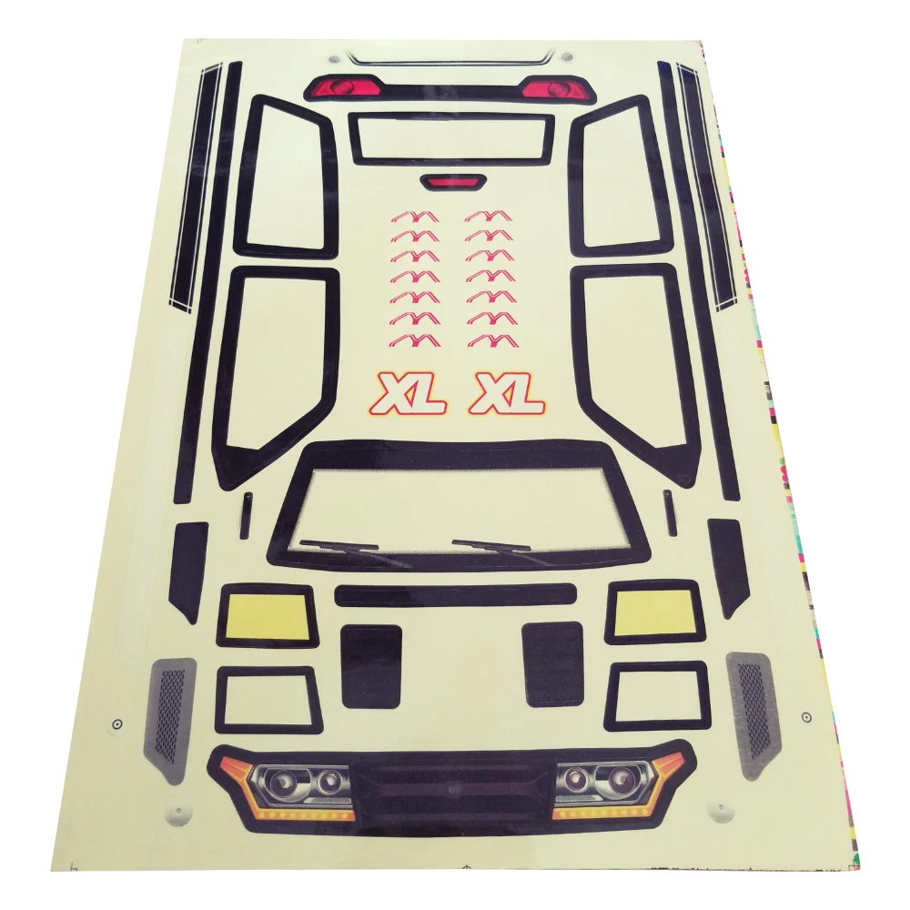 

Simulation PVC Transparent Refit car shell DIY 313mm Wheelbase For 1/10 RC Crawler Car AXIAL SCX10 external Accessories