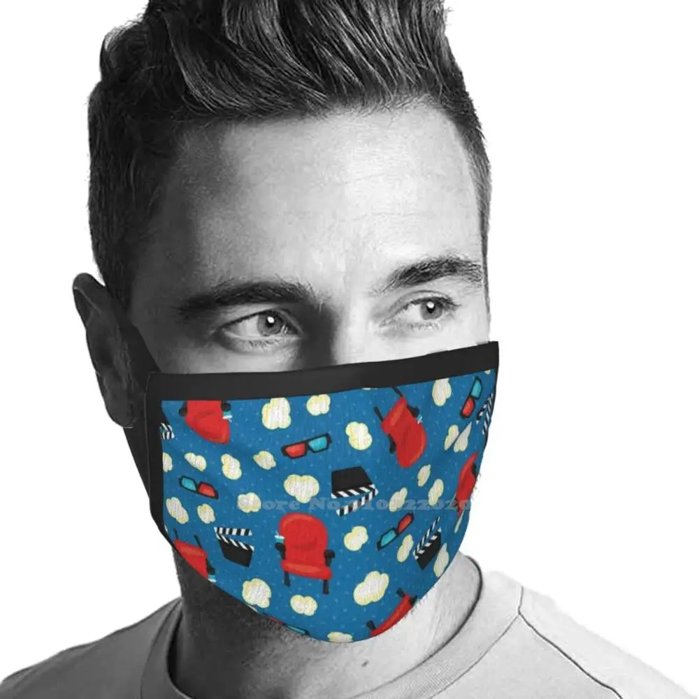 Сиденья для кинотеатра попкорн езда на велосипеде охота пеший туризм маска рта