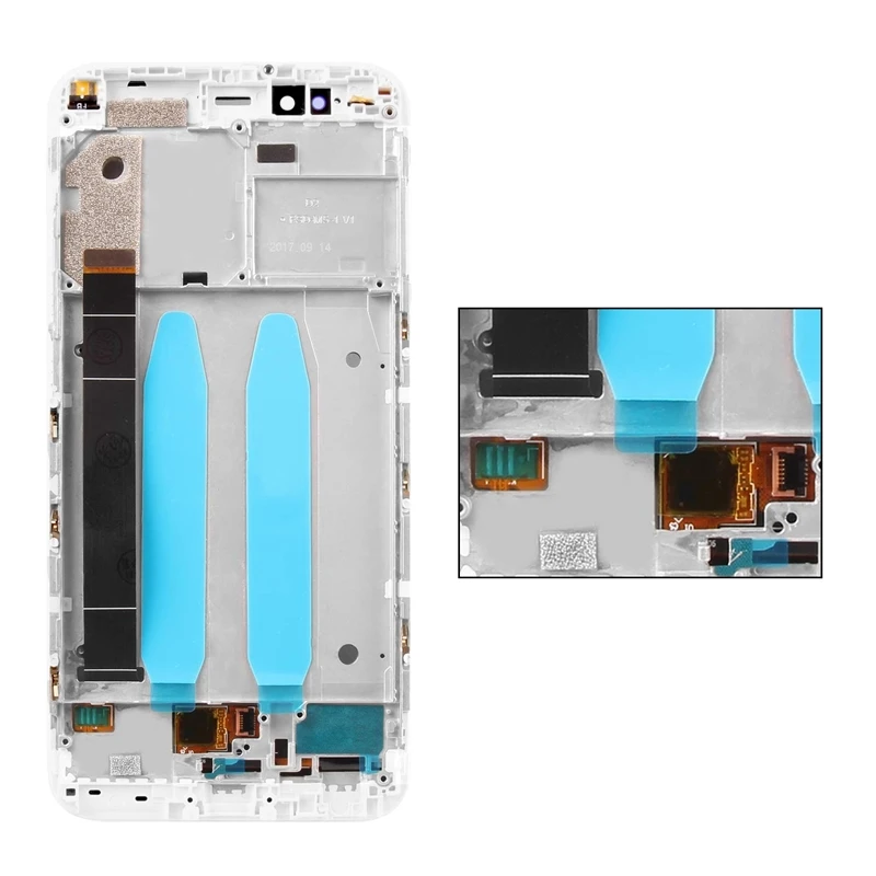 Оригинальный качественный ЖК-дисплей + рамка для XiaoMi Mi A1 ЖК-экран 5X/A1 ЖК-сборка
