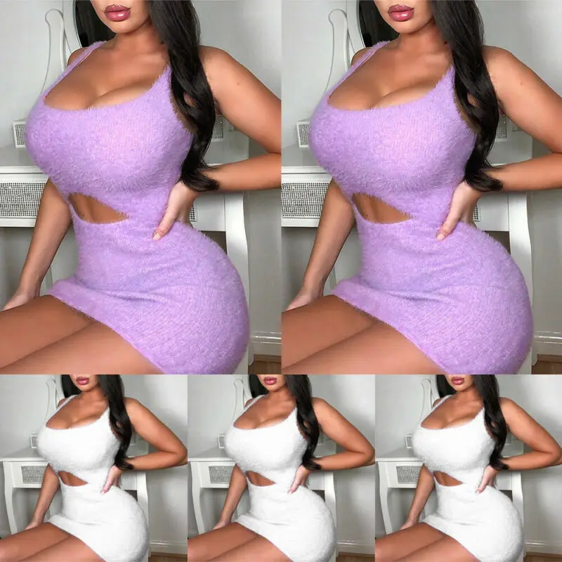 Новинка 2019 хит продаж облегающее платье женское сексуальное темно синее полые мини платья на тонких