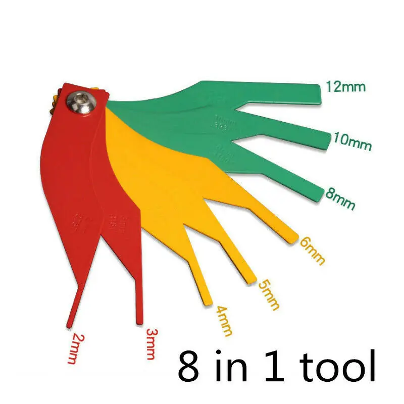 Профессиональный 8 в 1 Автомобильный тормозной колодки с щупом для подкладки| |