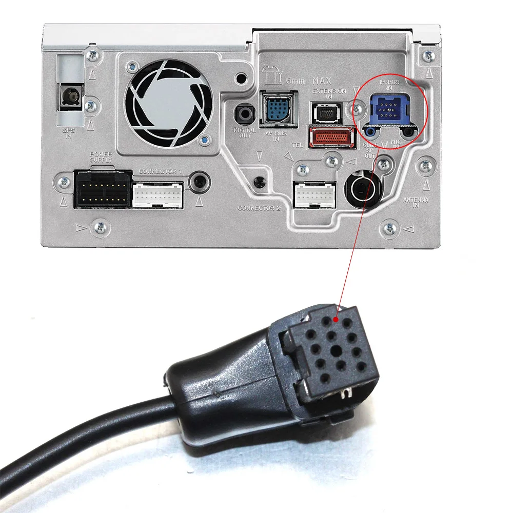 Для Pioneer IP-BUS Bluetooth модуль с фильтром Радио стерео Aux кабель адаптер AI-NET