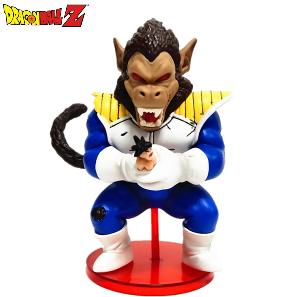 

Anime Dragon Ball Z Vegeta Ape VS Son Goku PVC Action Figures Statue 160mm Dragon Ball Super Goku Vegeta Toys