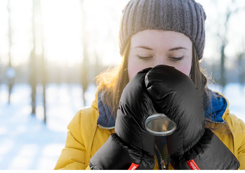 Naturehike уличные белые перчатки с гусиным пухом зимние теплые пуховые перчатки для мужчин и женщин