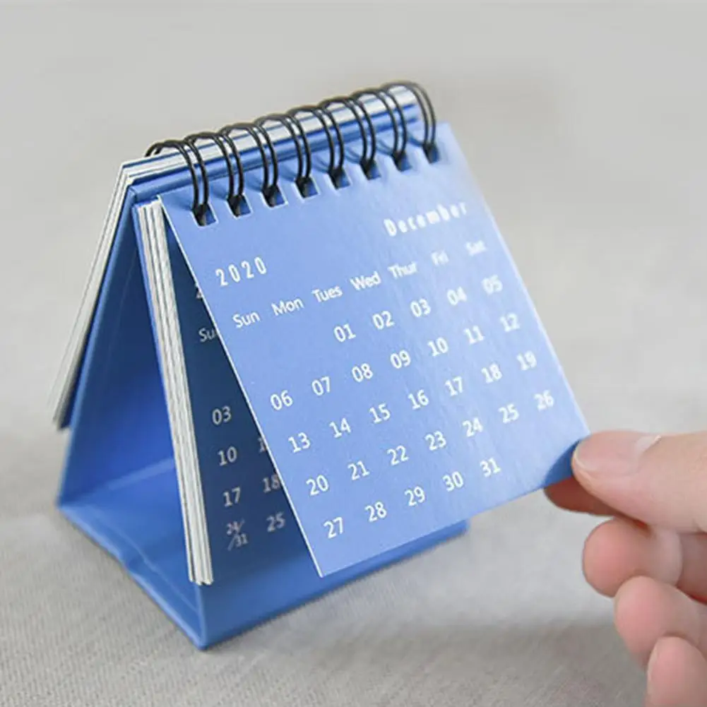 

2021 Simple Black White Grey Series Desktop Calendar Dual Daily Schedule Table Planner Yearly Agenda Organizer Office